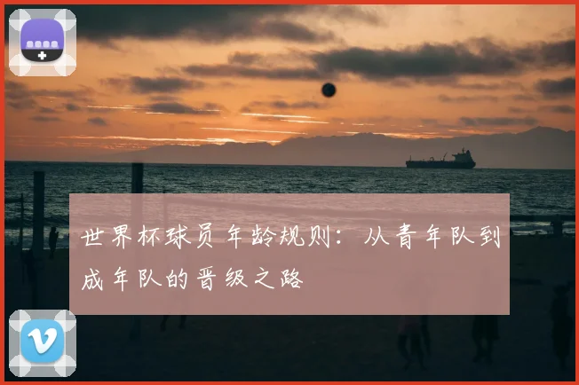 世界杯球员年龄规则：从青年队到成年队的晋级之路