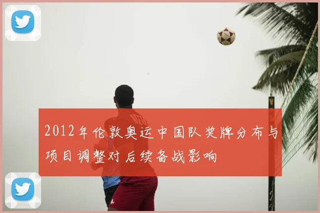 2012年伦敦奥运中国队奖牌分布与项目调整对后续备战影响